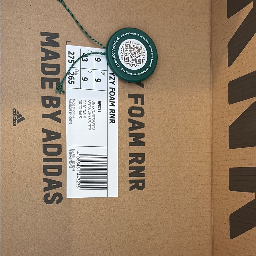Adidas YZY Foam RNR Originals - Picture 5 of 6
